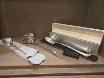 Silver Plated Serving Spoons