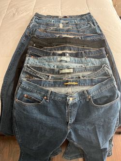 10 Pair Assorted Brand Men’s Jeans