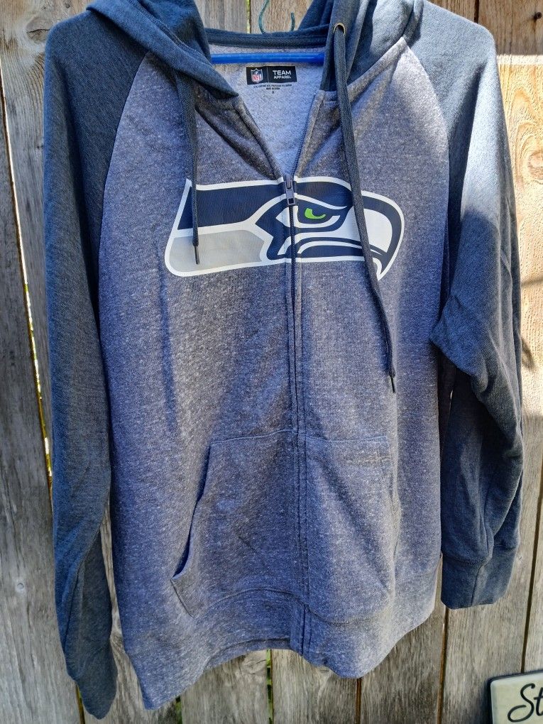 Seattle Seahawks Women's Zip-Up Hoodie XL