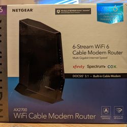 Netgear Nighthawk Internet Modem Router