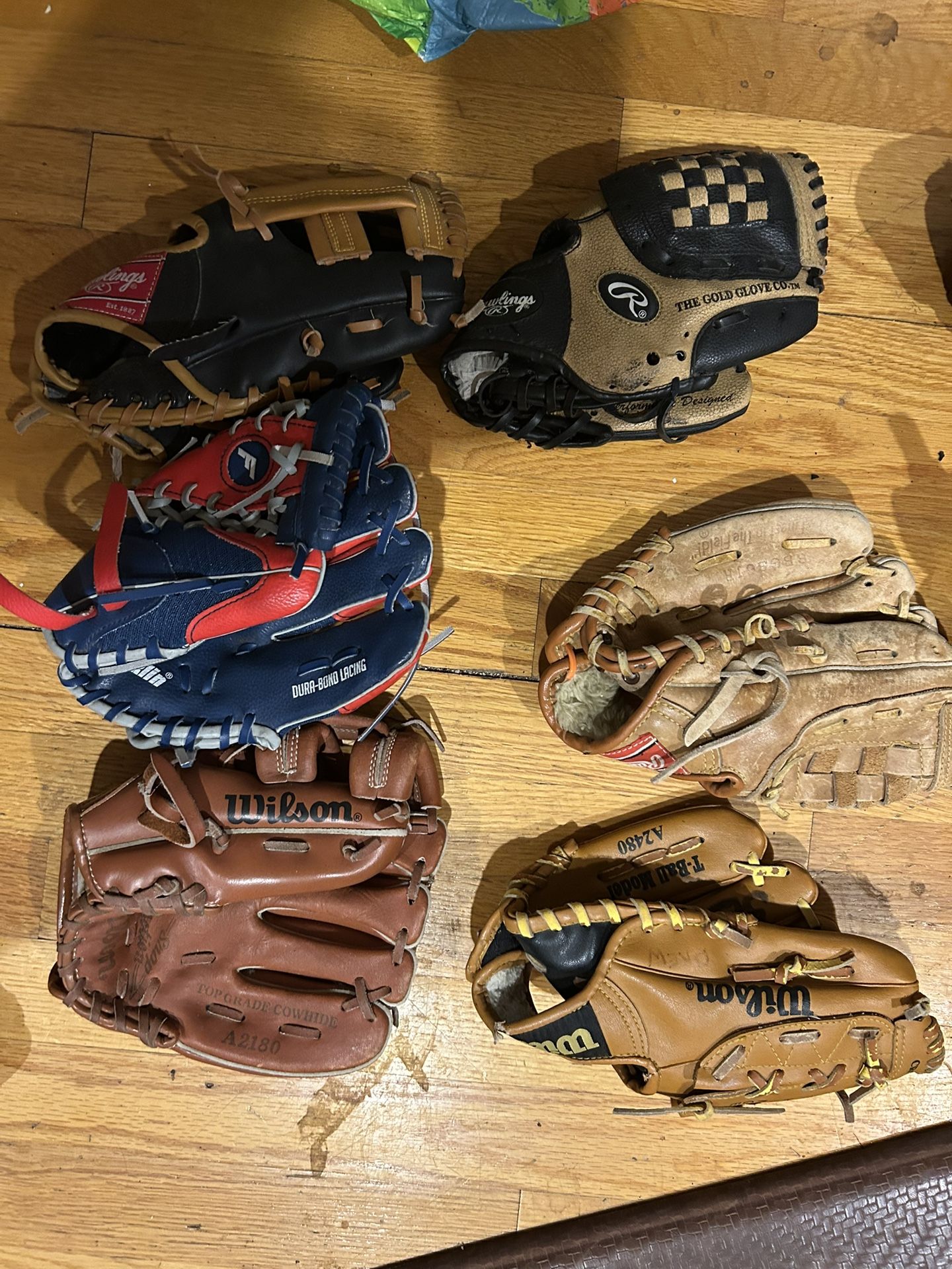 Baseball Gloves & Bats