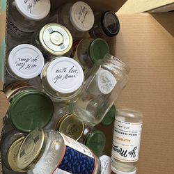 Washed pasta sauce glass  jar