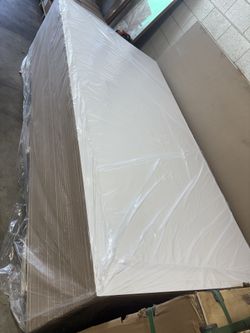 3/4 inch white double-sided melamine-faced HDF