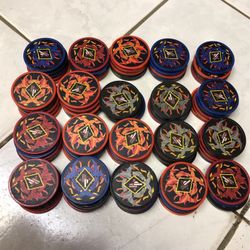 100 PP Poker Playing Chips 