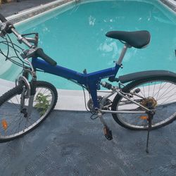 Double Suspension. Folding Frame for Better Storage Mountain Bike.