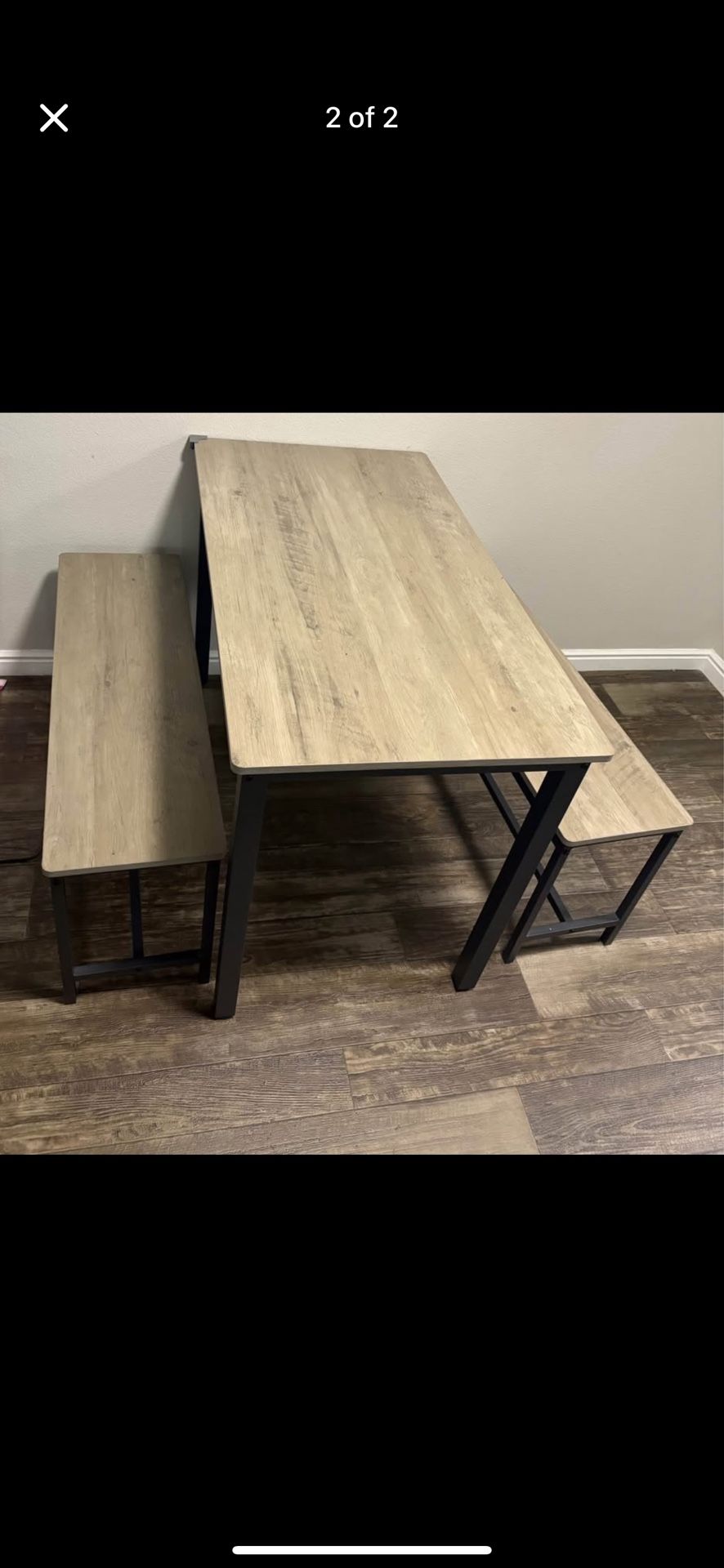 Dining Table And Benches
