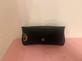 Ray Ban Special Edition Rugged Black Soft Leather Sunglasses Case