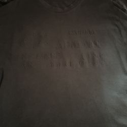 Black armani exchange t shirt men Size L 