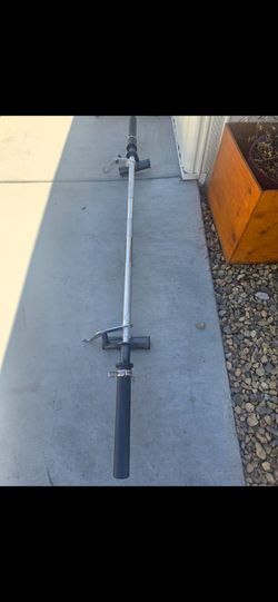 Olympic Smith Machine Barbell with Spring Collars