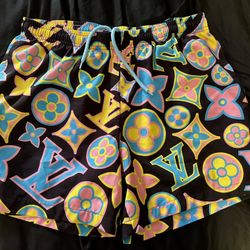 Imran Potato LV Trunks Shorts Swim Rare Supreme