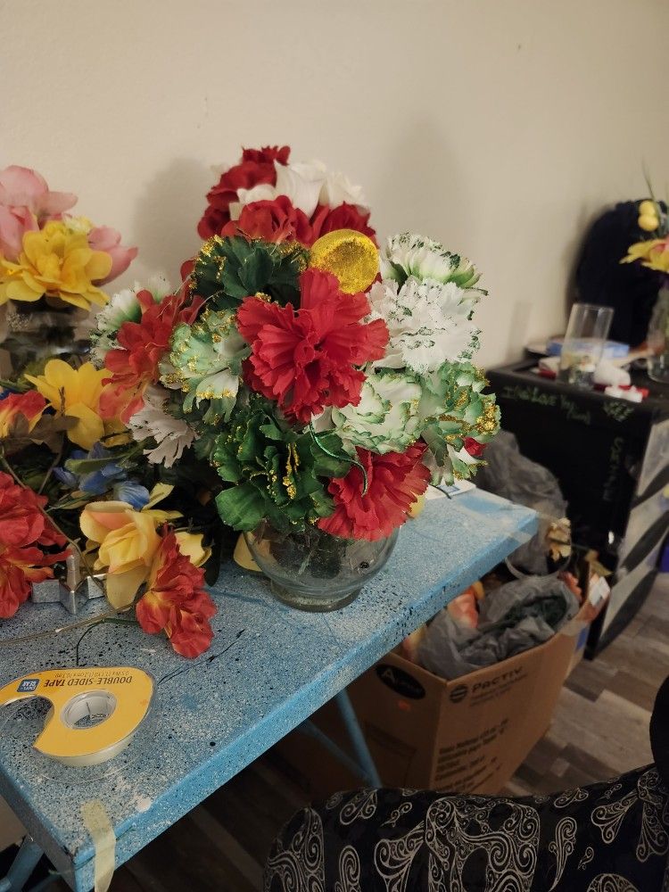 Fake Flower Arrangements