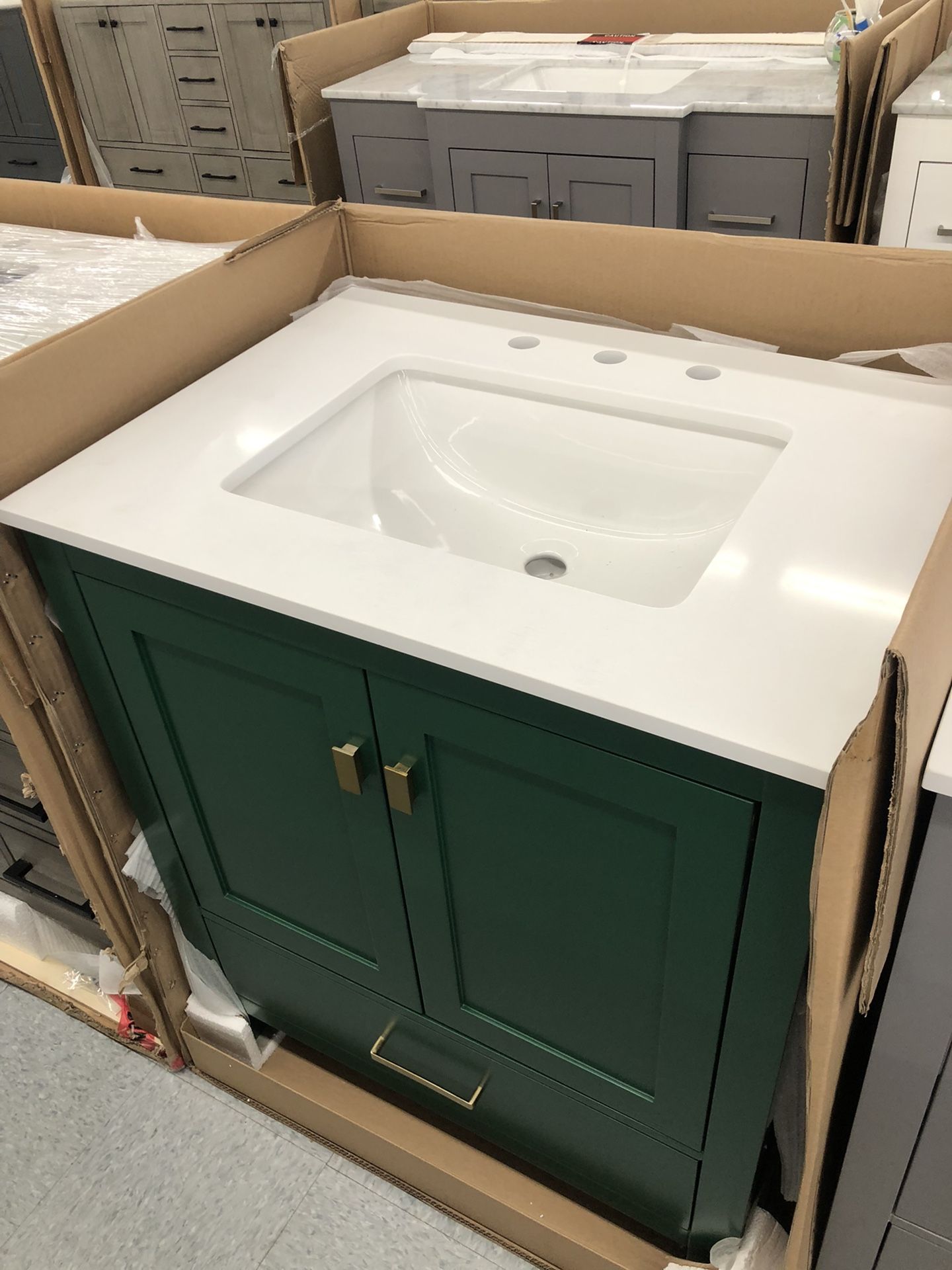 30” Bathroom Vanities With Quartz Top for Sale in Federal Way, WA OfferUp
