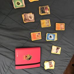 Pokémon Cards with Book