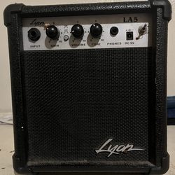 Lyon Brand Amp For Plugging In Guitars 