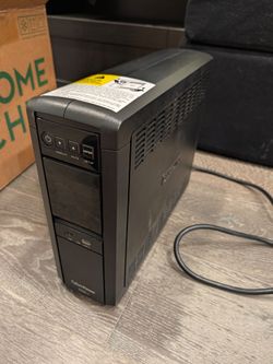 CyberPower 1500VA UPS backup system
