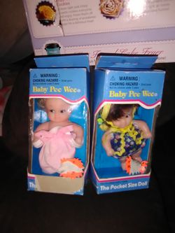 Vintage dolls in package