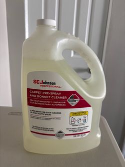 SC JOHNSON PROFESSIONAL carpet cleaner concentrated