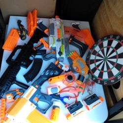 Nerf Guns Collection And Others Toy's Everything For $50 Must Go Today