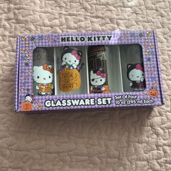 Hello kitty glass Set 