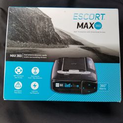 Escort Max 360 Radar Detector 