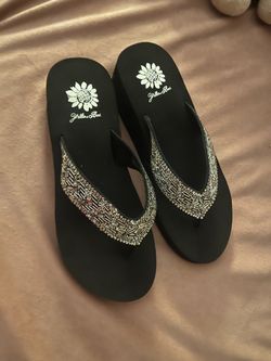Black sandals