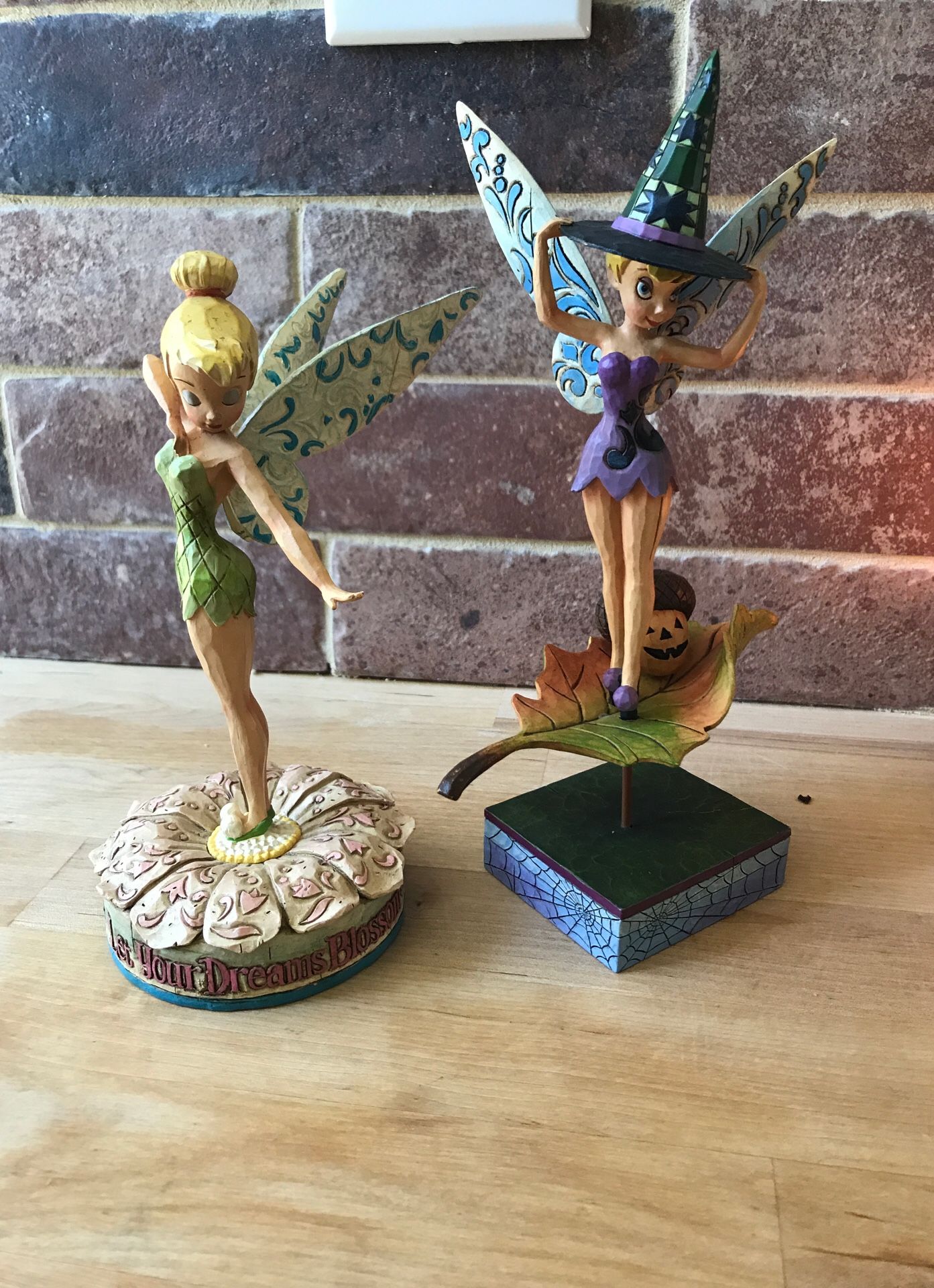 Disney tinker bell figurines