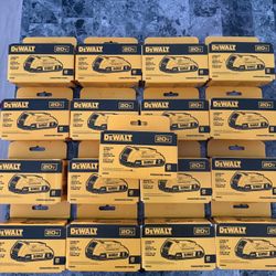 18 Dewalt 20v Battery’s 