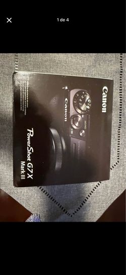 Canon powershot G7 mark III