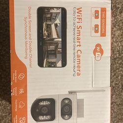  WiFi Smart Security Camera – Dual Lens | Full HD | Motion Detection | Night Vision