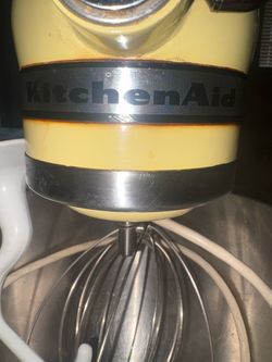 KitchenAid Mixer Yellow