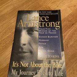 Lance Armstrong It’s Not About The Bike Book