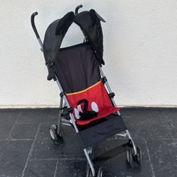 LIKE NEW DISNEY MICKEY MOUSE UMBRELLA STROLLER 