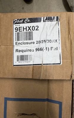 First Co. 9EHX02 Enclosure for 20/25/30hx Air Handler - Open Box Never Used