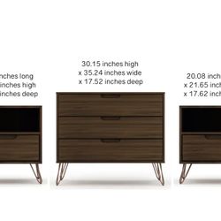 Like New Modern Bedroom Set 