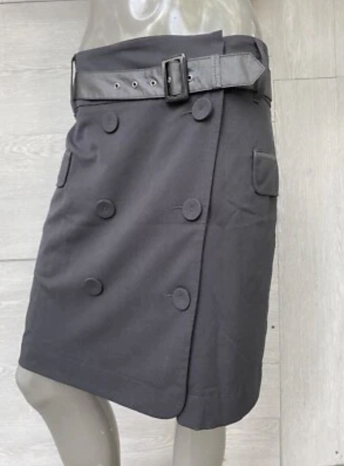 GERRY WEBER EDITION WOMEN’S 8 BLACK BELTED SKIRT