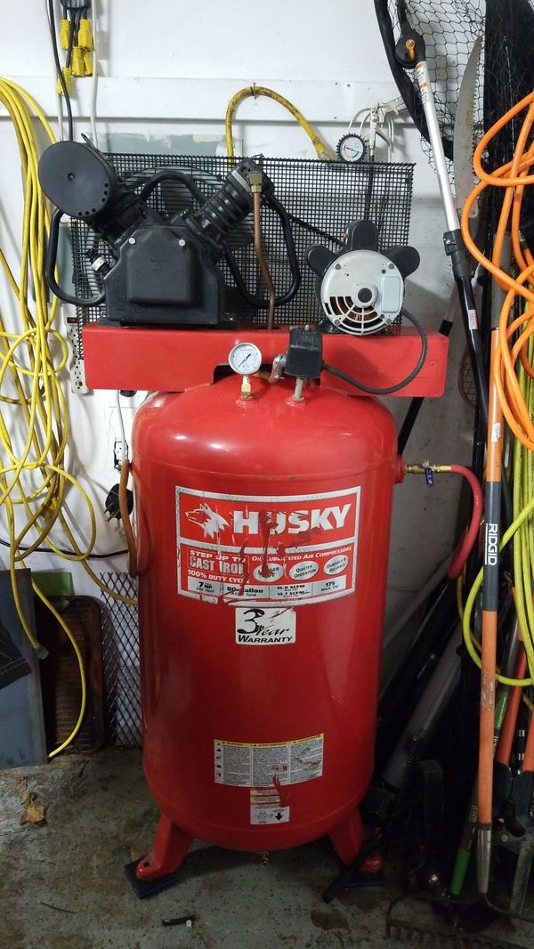 Husky 80 gallon Air Compressor for Sale in Renton, WA OfferUp