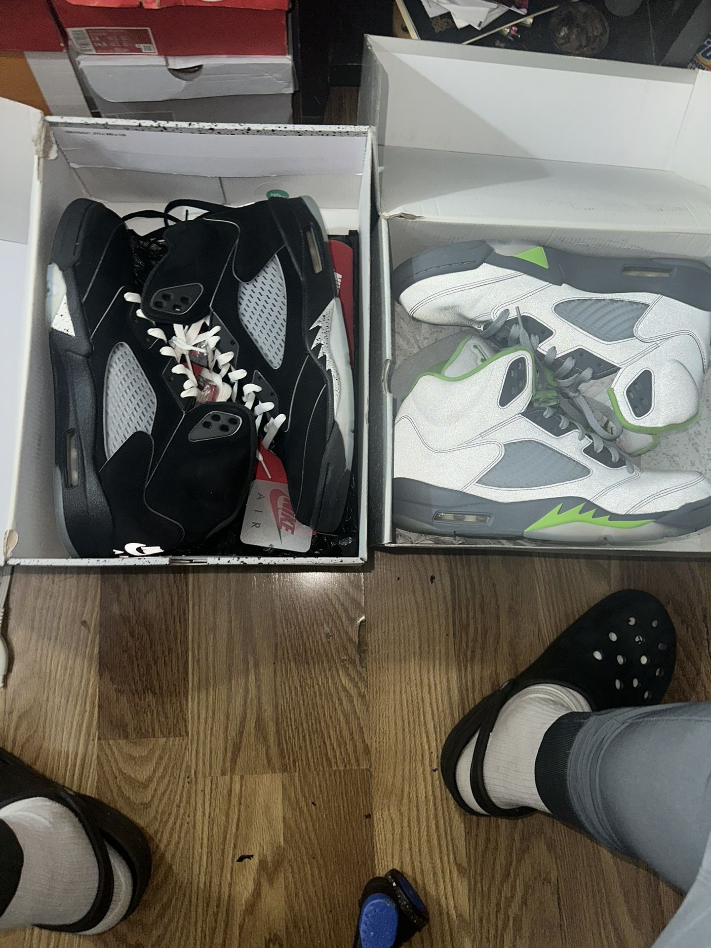 2 Jordan Retro 5s Size 13