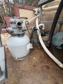 Swimming Pool Sand Filter System