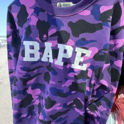 BAPE size Large Sweatshirt 