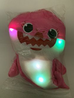 Baby sharks flush toys singing and light