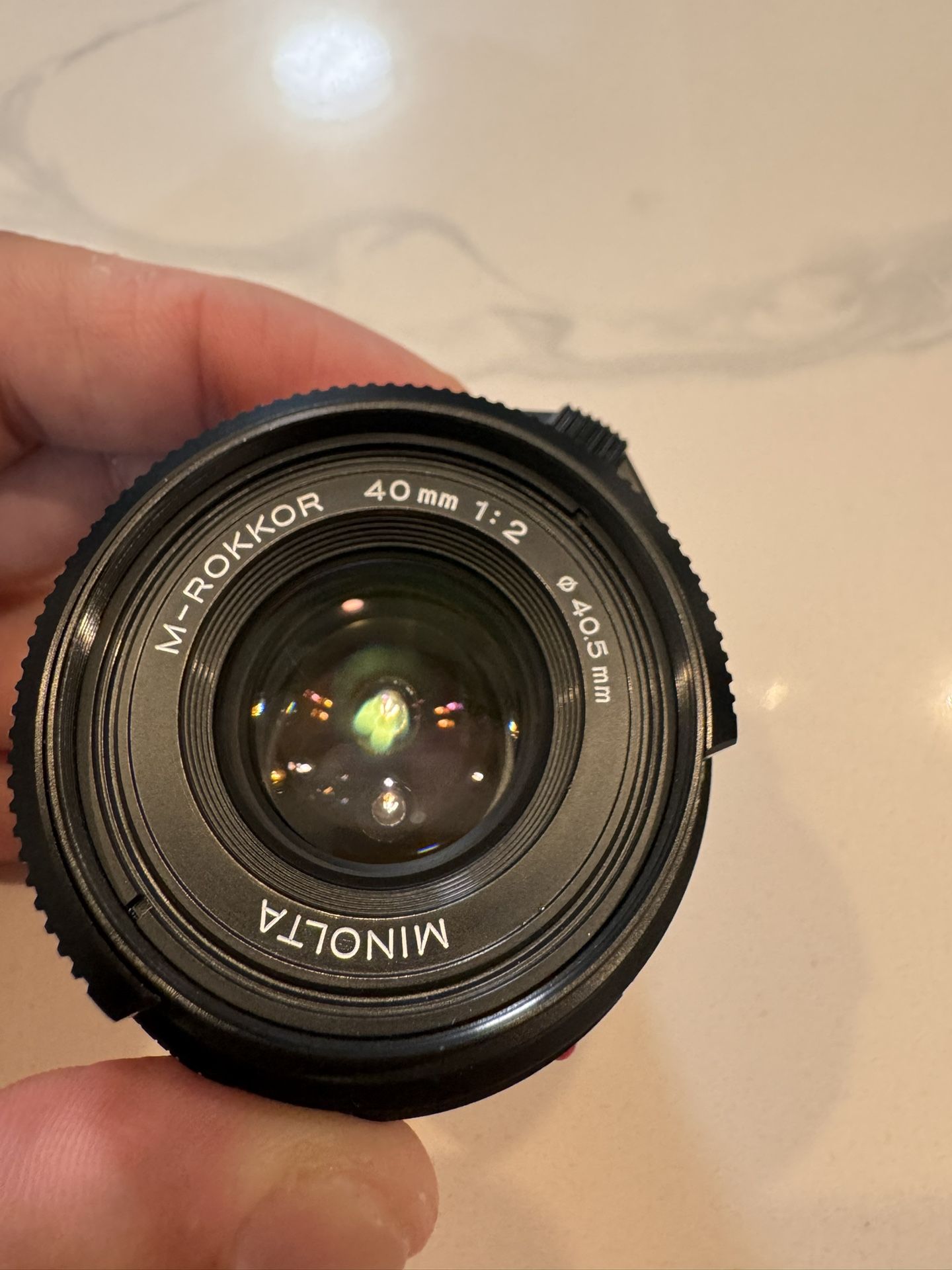 Minolta M Rokkor 40mm F2