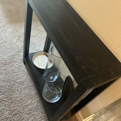 Black Console Table / Entryway Table – Minimalist Style