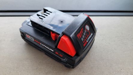 Milwaukee M18 18-Volt 2.0 Ah Lithium-Ion Compact Battery $40-45