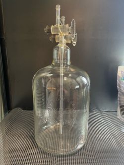 Pyrex Glass Carboy with Stopcock Assembly
