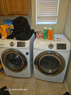 Samsung washer and dryer