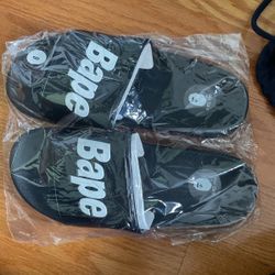 Bape Slides Size 9 From 2018 Summer Bag 