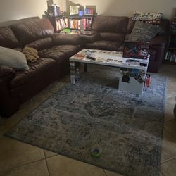 Maroon Couch & Loveseat