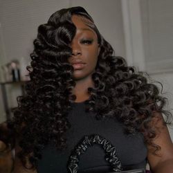24 Inch Curly Custom Wig 