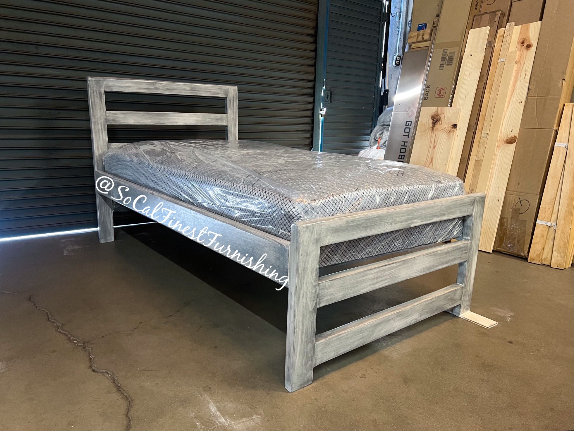 Twin Bed With Mattress