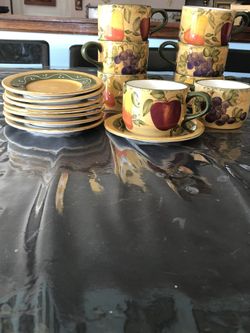 16 Pcs Hand Painted- $ 15